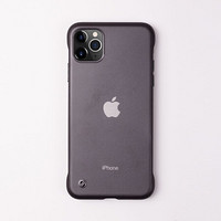 爱否夹心糖iPhone 11/12磨砂mini苹果12磁吸壳Pro轻薄Max半透手机硬壳保护套 iPhone 11 Pro Max 黑色