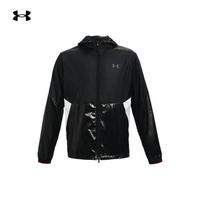 安德玛官方UA Recover运动防护夹克男女同款Under Armour1353370 黑色002 男码L/女码XL