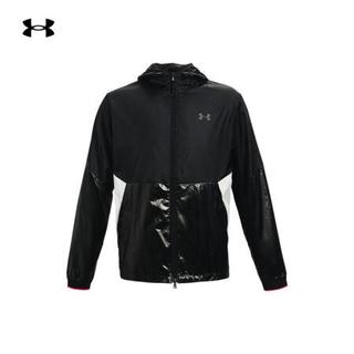 安德玛官方UA Recover运动防护夹克男女同款Under Armour1353370 黑色002 男码L/女码XL