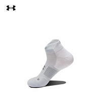 安德玛 官方UA Armour男女跑步运动袜子Under Armour1361164 白色100 M