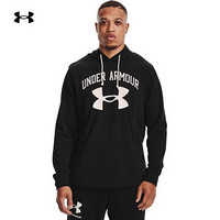 安德玛官方UA Rival Terry男子连帽卫衣Under Armour1361559 黑色001 XL