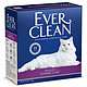 铂钻EverClean猫砂 除臭膨润土猫沙 美国进口宠物活性炭矿石猫砂 紫标25磅(11.34kg)