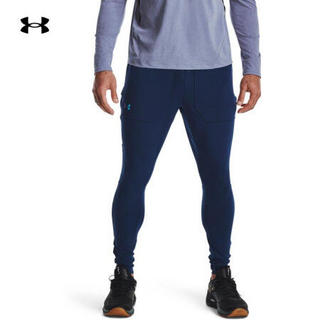 安德玛官方UA RUSH Fitted男子训练运动裤长裤Under Armour1328702 深蓝色408 S