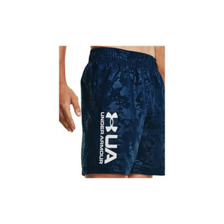安德玛官方UA Emboss男子训练运动梭织短裤1361432 深蓝色408 XXL