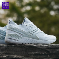 必迈（bmai）park7百穿系男女同款列休闲鞋跑步鞋慢跑鞋情侣鞋运动鞋子秋冬款透气 高帮系带 凝雪灰-女 37