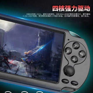 神奇口袋妖怪宠物小精灵精灵宝可梦三国战纪PSP掌机GBC游戏机 5.1寸32G内存黑色