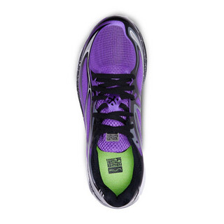 必迈（bmai）跑步鞋男女运动Mile42K Lite稳定支撑减震耐磨网面透气专业慢长训练跑鞋 （男）必迈紫/银 38