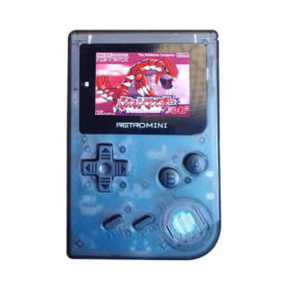 适用.GBA掌机retro mini游戏机口袋妖怪NES怀旧FC掌机学生儿童PSP 黑色+16G内存卡