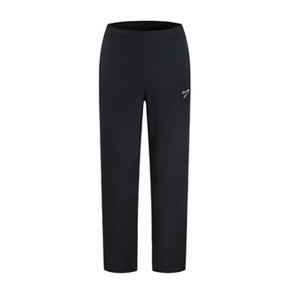 多威（Do-win）运动长裤男女宽松新款纯色速干直筒休闲跑步运动裤29804 黑色（女款） 3XL