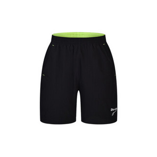 多威（Do-win）运动短裤男夏季新款男士跑步梭织黑色运动裤246605 纯正黑 190/90A/XXXL
