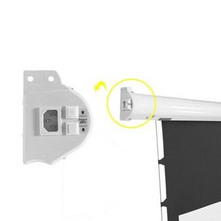 经科(JK)投影仪高清电动遥控幕布 玻纤白塑电动幕  I200玻纤电动幕 100英寸16比10