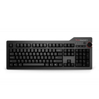 daskeyboard das keyboard 4 110键 有线机械键盘 黑色 国产青轴 无光