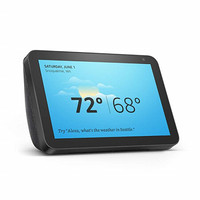 AMAZON 新品Echo Show 8 智能音箱 8英寸触屏显示 通用电压 智能语音控制 仅音箱 黑色