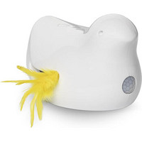 贝适安（PetSafe） Peek-A-Bird电子互动猫玩具3节五号电池一根替换羽毛 as pic os