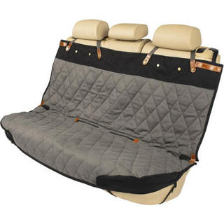 贝适安（PetSafe）Happy Ride宠物汽车座椅套棉质填充舒适弹性56 x 46英寸 Grey Standard