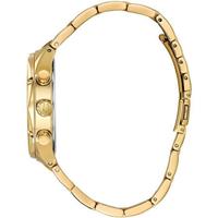 宝路华(BULOVA)男士手表石英机芯30米防水金色调不锈钢表带简约时尚腕表43mm Gold ONE SIZE 97B161
