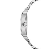 宝路华（BULOVA）男士手表石英机芯30米防水施华洛世奇水晶铺面不锈钢表带精致奢华腕表40mm Silver ONE SIZE 96B296