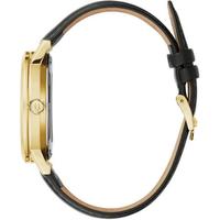 宝路华(BULOVA)男士手表自动机芯30米防水黑色皮革表带简约时尚腕表42mm 97A154 Black ONE SIZE