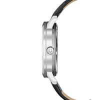 宝路华(BULOVA)男士手表自动机芯30米防水黑色皮革表带休闲时尚腕表42mm 96C131 No Color ONE SIZE