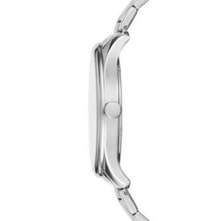 Kenneth Cole New York男士手表石英机芯30米防水经典不锈钢表带腕表42mm Silver ONE SIZE