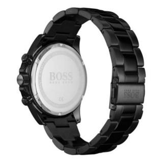 博斯（Boss）Intensity系列男士手表计时码表石英机芯50米防水不锈钢表带腕表43mm Black ONE SIZE