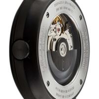 Lilienthal Berlin 男士手表自动机芯50米防水不锈钢表带简约时尚经典腕表42mm Black ONE SIZE