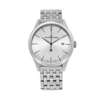 施图霖（Stuhrling）女士手表石英机芯50米防水不锈钢表链腕表40mm A911B-04 Silver ONE SIZE