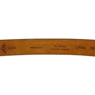 belts男士腰带 橄榄色手工全粒面牛皮针扣皮带 休闲舒适 35mm single 32