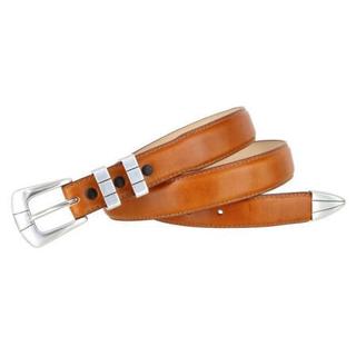 belts男士腰带柔软皮革材质皮带 29mm宽度 美国直邮正品 Tan 38
