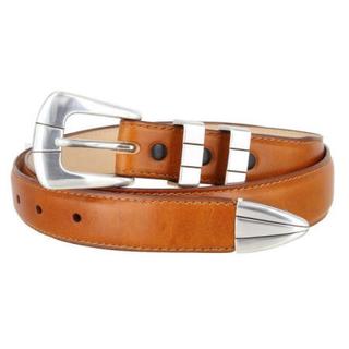 belts男士腰带柔软皮革材质皮带 29mm宽度 美国直邮正品 Tan 38