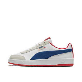 PUMA 彪马 Court Legend Lo 中性运动板鞋 371931-05 白/蓝/红 36