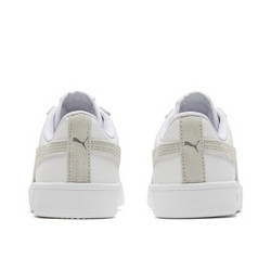 puma彪马官方新款男女同款经典复古休闲鞋court371931白水泥灰0344