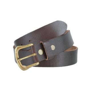 belts女腰带皮带真皮针扣百搭简约耐磨美国直邮belt1063 Brown 42
