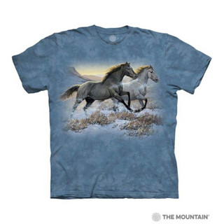 The Mountain 短袖T恤3D男女圆领动物图案直邮1016290699 Blue 3XL
