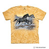 THE MOUNTAIN 短袖T恤3D男女圆领动物图案直邮1016290699 Yellow 2XL