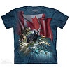THE MOUNTAIN T恤3d 108569夏季短袖圆领男女动物图案美国直邮 SINGLE 5XL