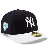 MLB男女棒球帽New York Yankees蓝白拼色训练帽遮阳帽运动帽弯檐3280006 single 8(适合头围63.5cm)