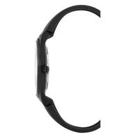 Kenneth Cole New York男士石英手表硅胶表带夜光日期视窗优雅44mm表盘防水30m Black os