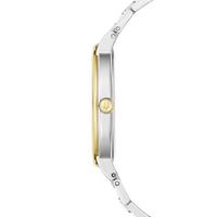 宝路华（BULOVA）男士手表石英机芯双色不锈钢表带黑色精致三针日期视窗41mm表盘防水30m Two Tone Yellow os