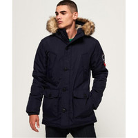 superdry极度干燥男士夹克外套连帽羽绒服服时尚保暖上衣1020202000199 Navy XS