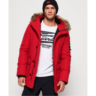 superdry极度干燥男士夹克外套连帽羽绒服服时尚保暖上衣1020202000199 Red XXXL