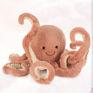 jELLYCAT 邦尼兔 SHELLS&SCALES系列 OD2OC Odell章鱼毛绒玩具