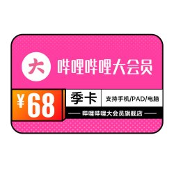 哔哩哔哩大会员季卡3个月