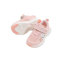 戴维贝拉童鞋儿童鞋子女童运动鞋2021春季新款小童宝宝休闲鞋 22（145） 粉色
