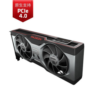 AMD RADEON RX 6700 XT台式机显卡 7nm AMD RDNA2架构 12GB GDDR6游戏电竞吃鸡显卡