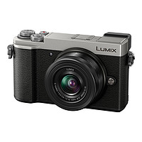 Panasonic 松下 LUMIX GX9 M4/3画幅 微单相机 银色 12-32mm  变焦镜头+25mm F1.7 定焦镜头 双头套机