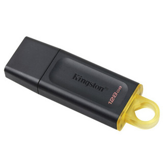 Kingston 金士顿 DataTraveler系列 DTX USB 3.2 U盘 黑色 128GB USB +U盘+Type-C