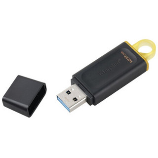 Kingston 金士顿 DataTraveler系列 DTX USB 3.2 U盘 黑色 128GB USB +U盘+Type-C