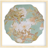 Artron 雅昌 李娇签名版画——《六月·白石榴花》46×46cm 沙发背景墙装饰画挂画