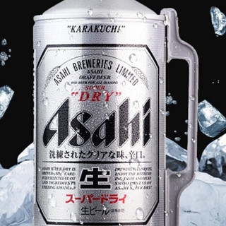 Asahi 朝日啤酒 朝日超爽 生啤酒 2L